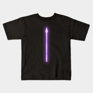 Spiritual Weapon (Purple Spear) Kids T-Shirt